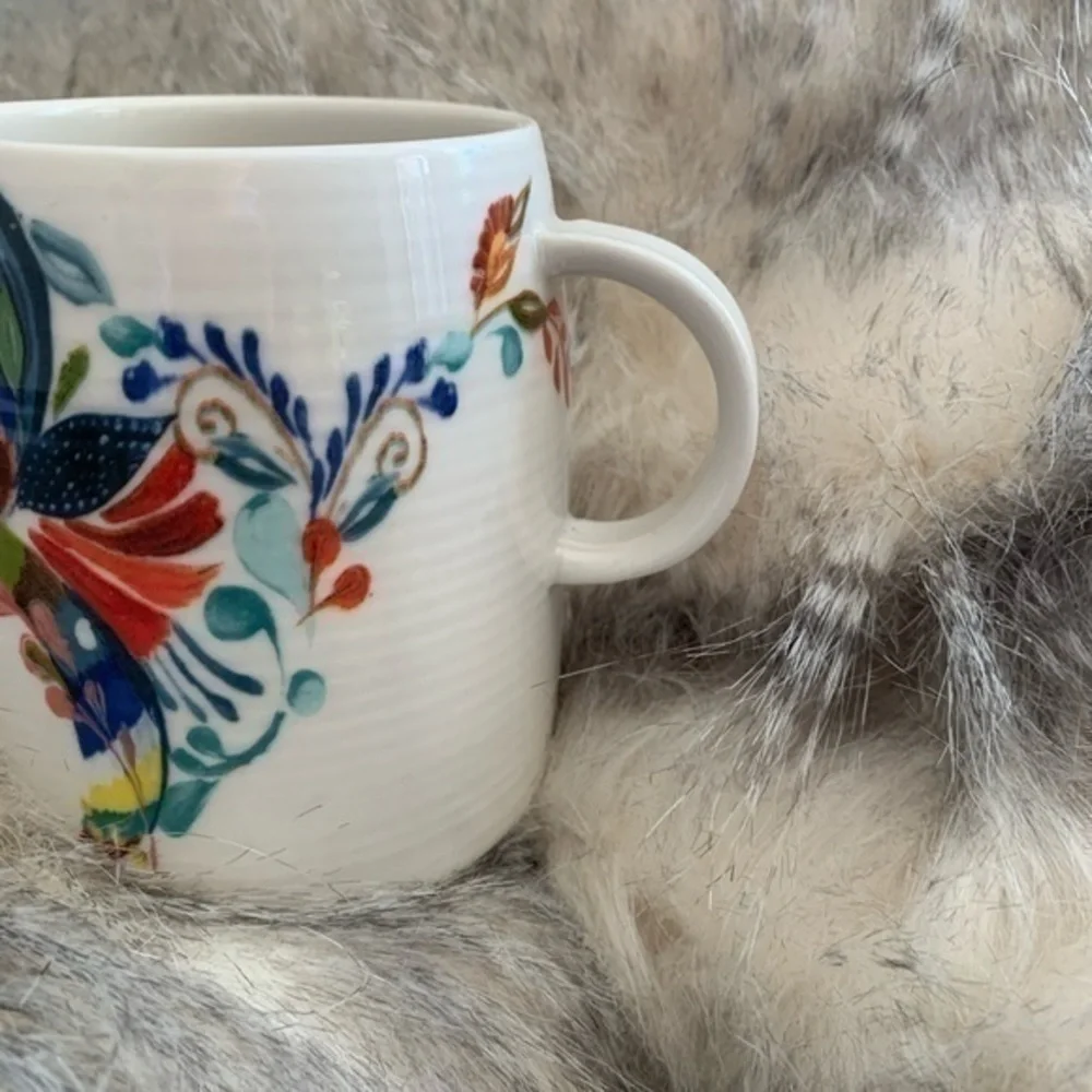 Anthropologie Starla Halfmann B Mug